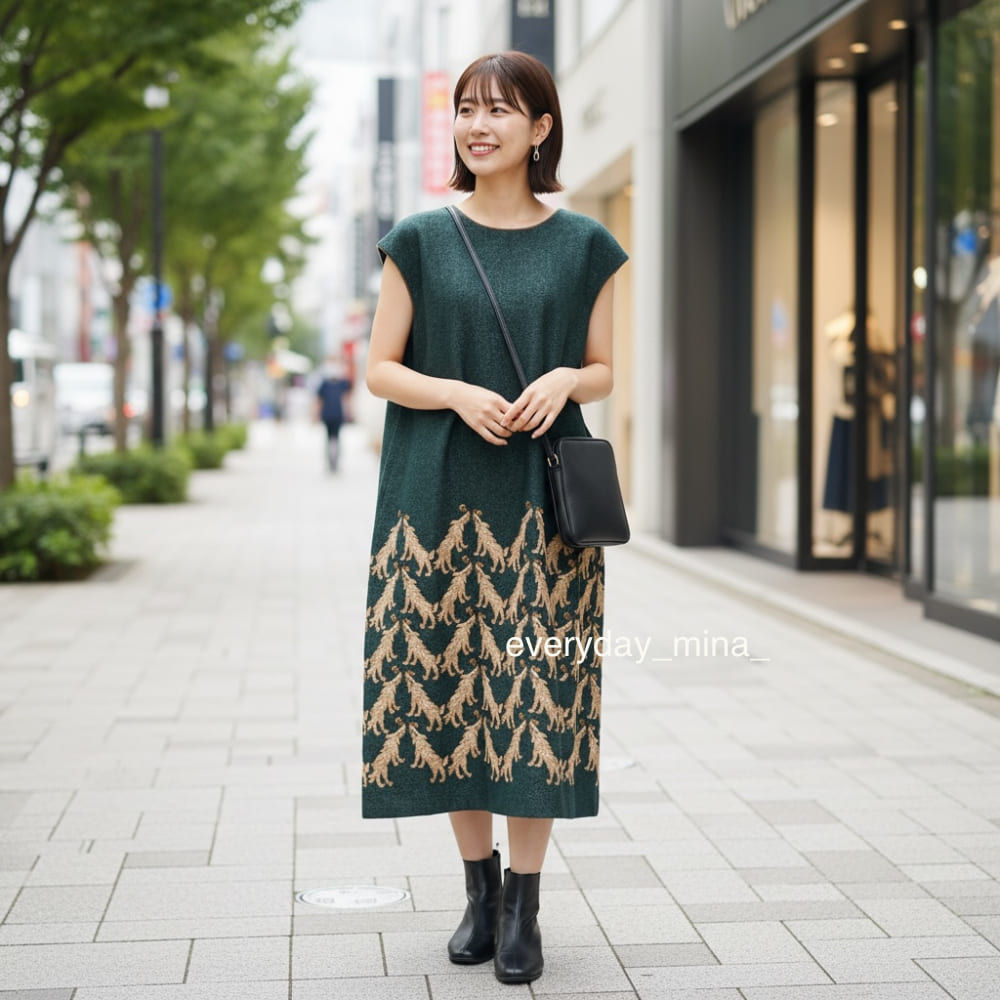 『wolf & flower』と歩む。ミナ ペルホネン30周年の物語を、一着のワンピースに込めて